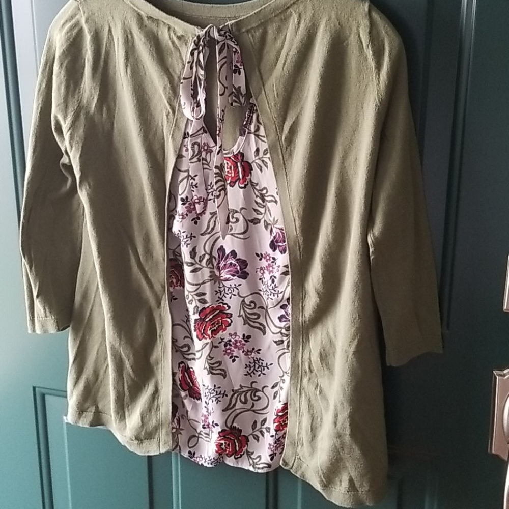 Loft Split-Back Sweater - image 2